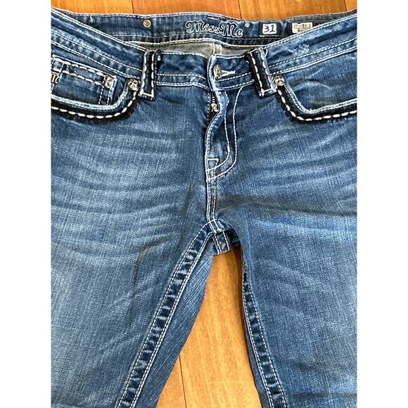 Miss Me Bedazzled Jeans - Picture 3 of 8